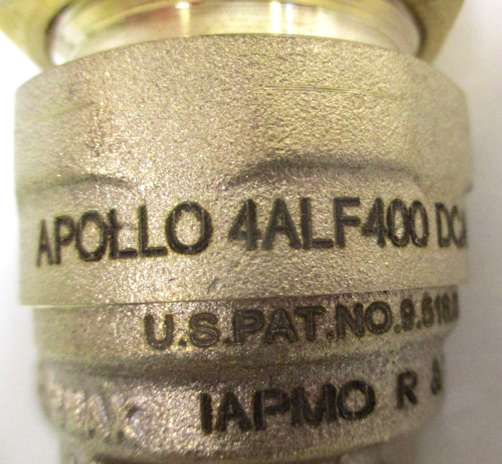 APOLLO , DCAPLF4AFF34 , 3/4" FNPT BACKFLOW PREVENTER, CONTINUOUS PRESS., SURPLUS