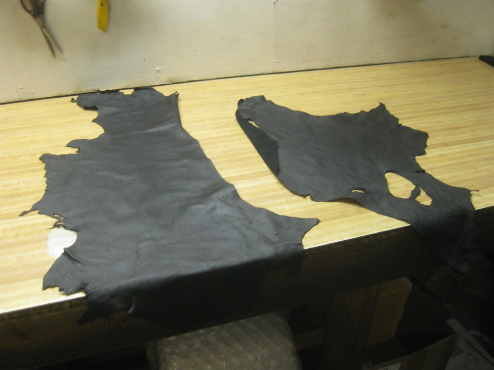 Two Goat Leather TOP GRAIN # 0009129