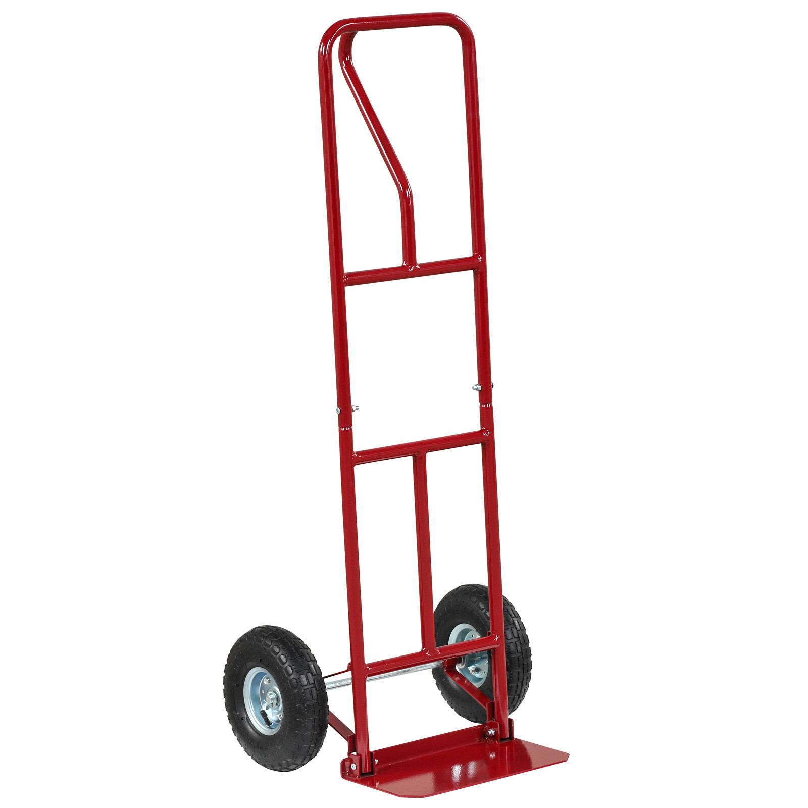 Heavy-Duty Hand Truck Trolley Cart w/ Thickened Wear-Resistant Wheels Red