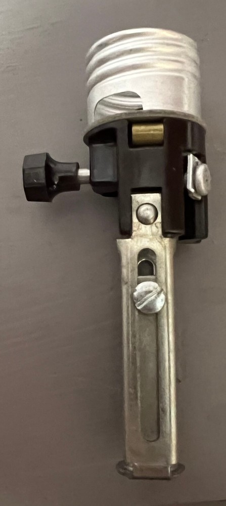 Medium Base Adjustable Socket by Foster 4" to 5 3/4" with Turn Knob