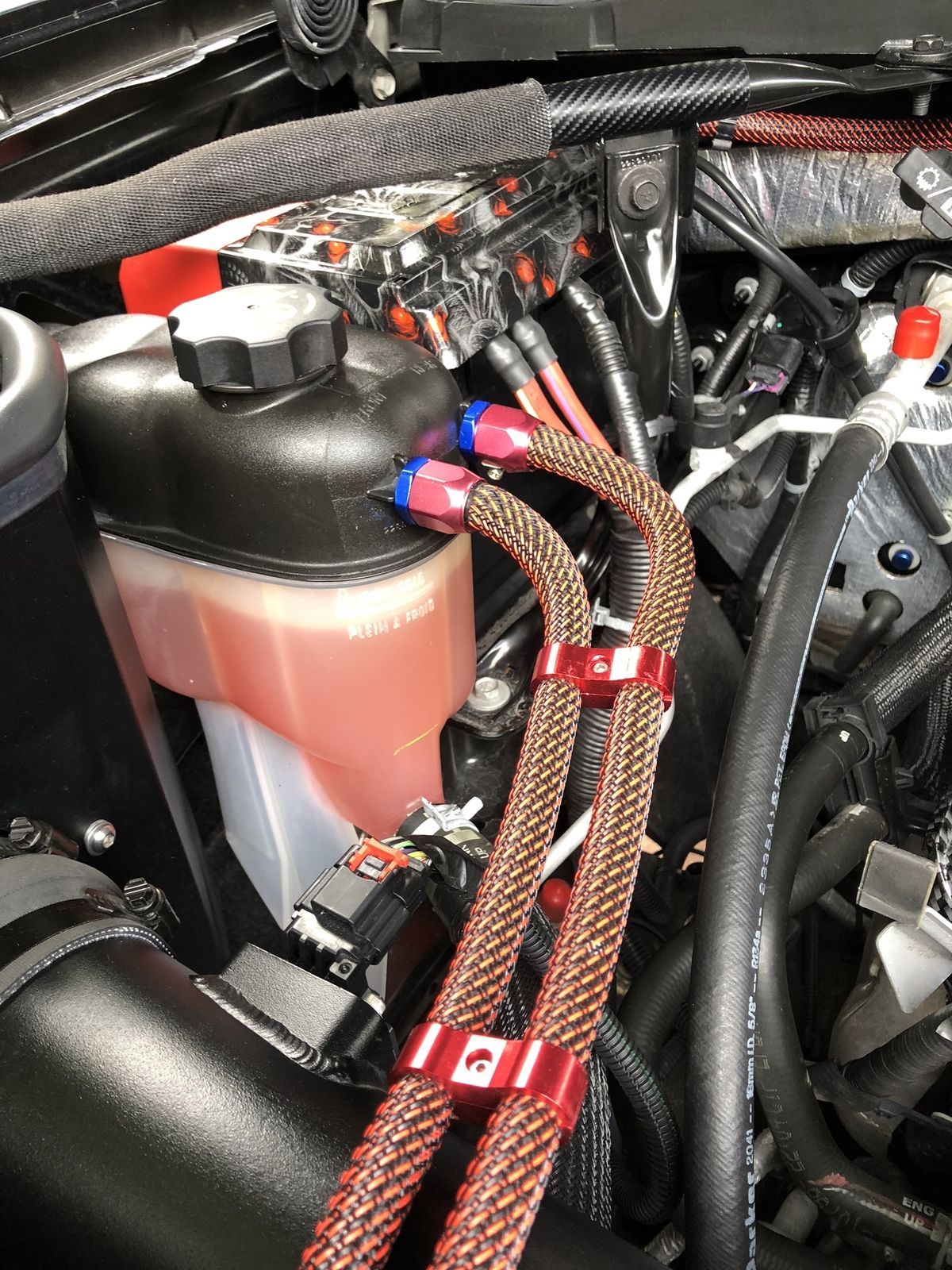 ALL SIZES & COLORS 5 FT - 100 FT. Expandable Cable Sleeving Braided Tubing LOT