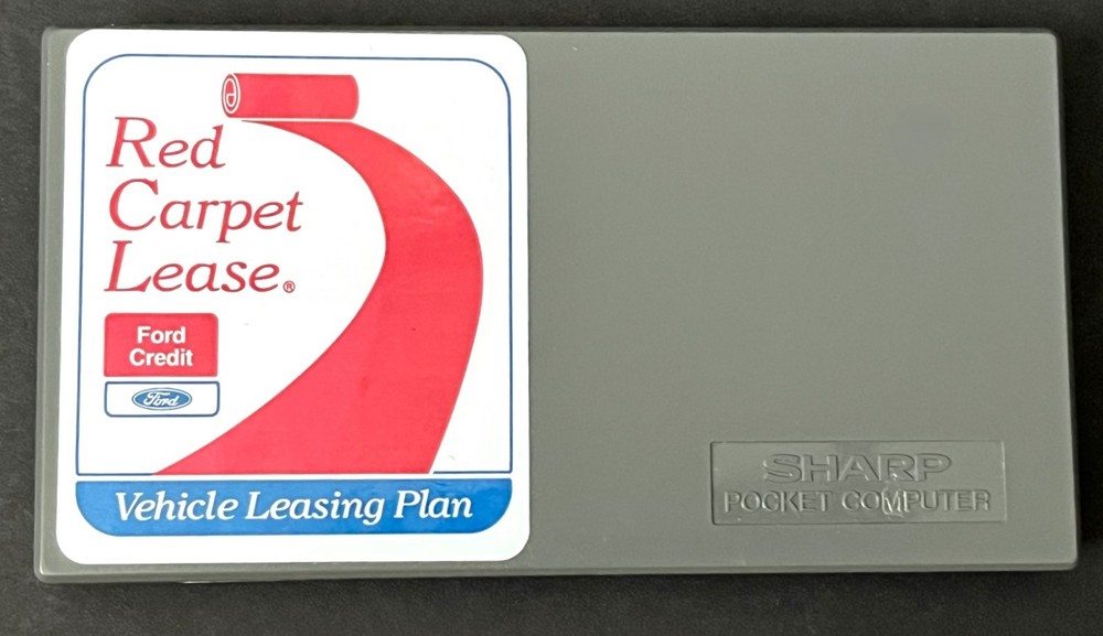 Ford Motor Credit Pocket Computer by Sharp Electronics Corporation - Untested