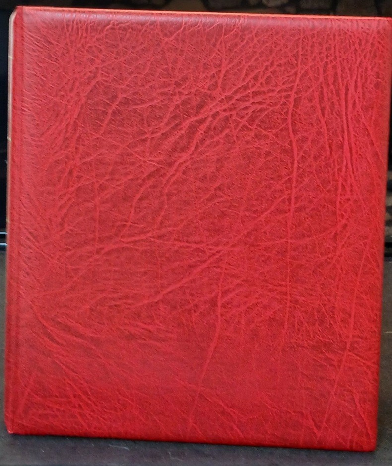 Lighthouse/Leuchtturm Red 4 Ring Album & Slipcase