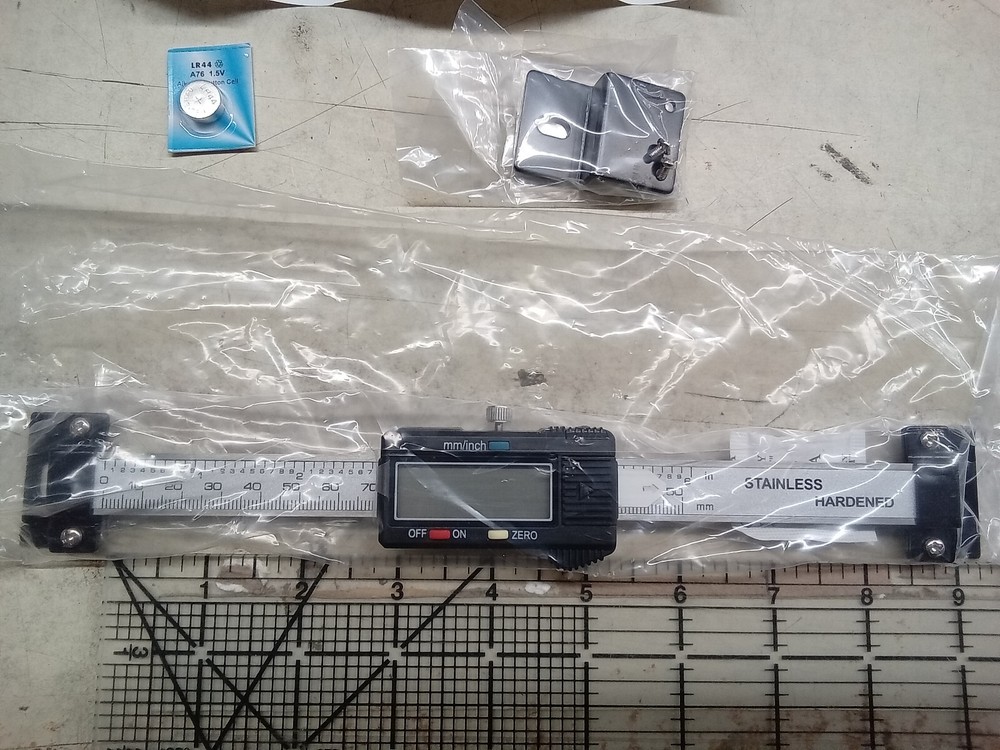 Horizontal Digital Readout Scale 6"/150mm Precision Ruler