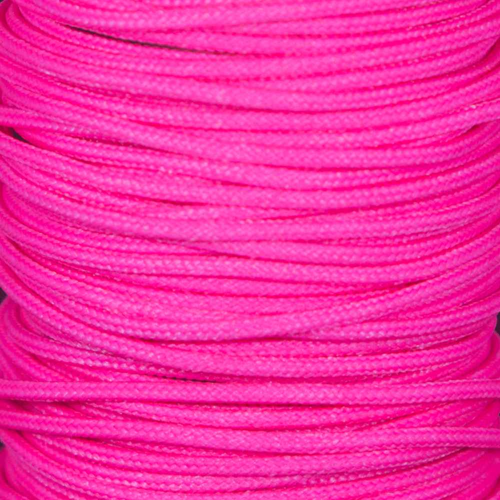 1', 3', 5', 10', 25', 50', 100' Flo Pink D Loop BCY # 24 Rope Material