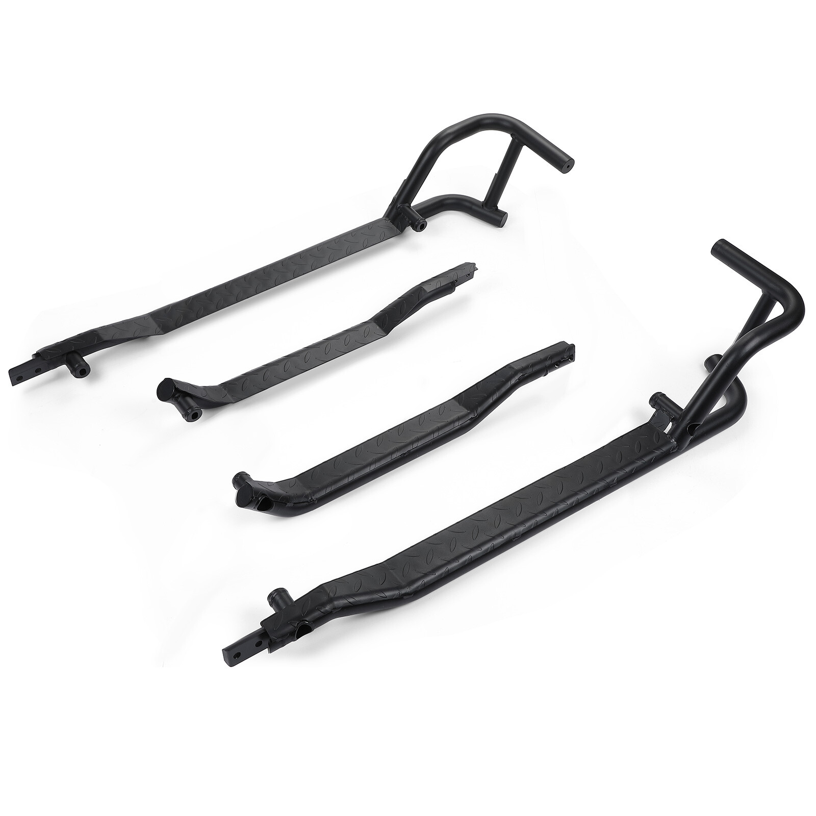 KEMIMOTO Nerf Bars Rock Sliders Steps for Polaris Ranger Crew XP 1000 2019-2025
