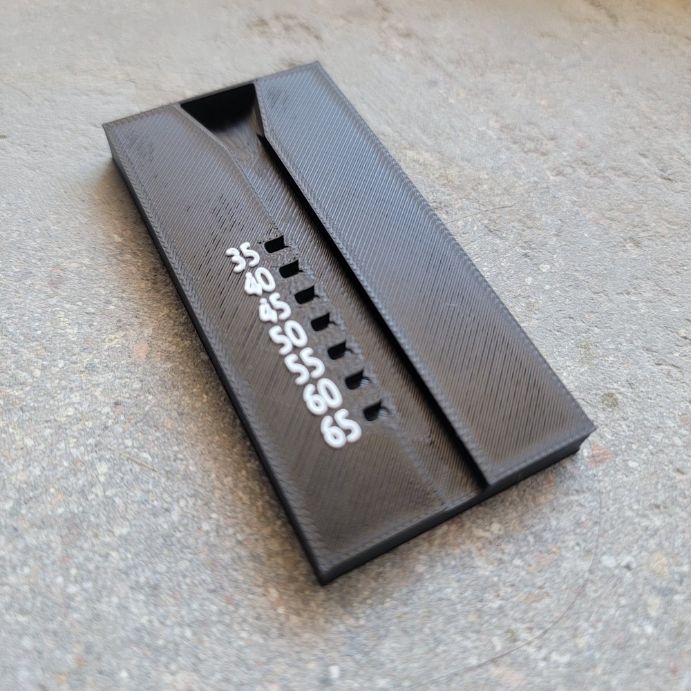 Golf Tee Hight Marker Jig