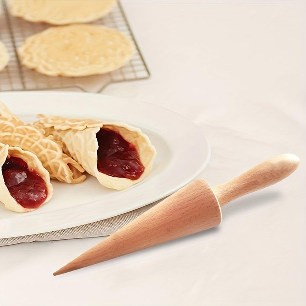 Ice Cream Cone Maker Kitchen Tool DIY Egg Roll Pastry Baking