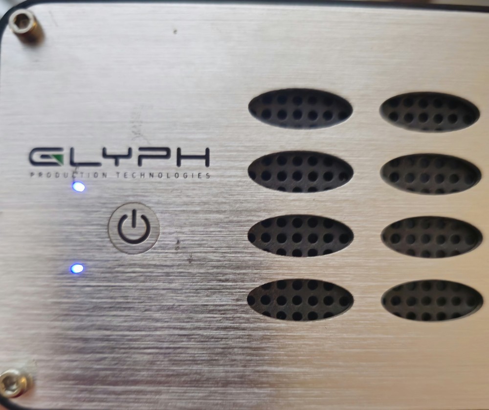Glyph StudioRAID 4TB External RAID Hard Drive Thunderbolt USB 3.0