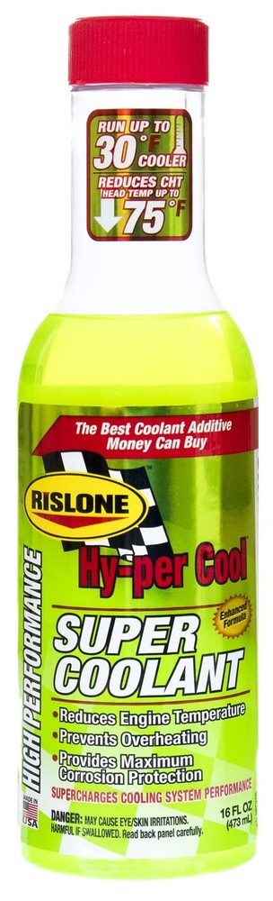 Rislone Hy Per Cool Super Coolant 16 oz Engine Temperature Reducer Additive