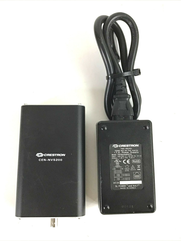 Crestron CEN-NVS200 Network Video Streamer w/PoE Injector