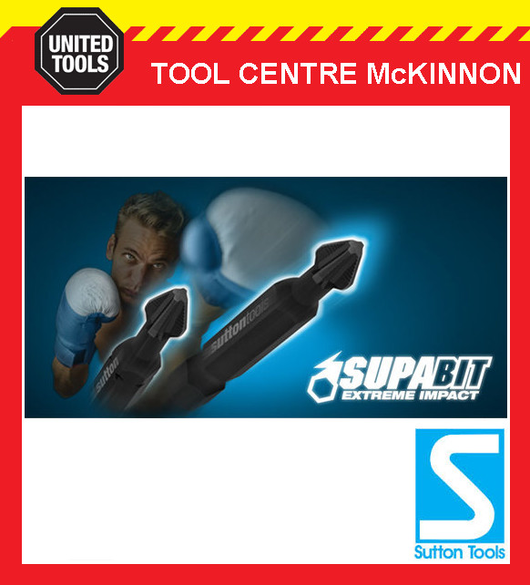 SUTTON IMPACT SUPABIT POWER INSERT BITS - PHILLIPS, SQUARE, HEX, TORX ETC