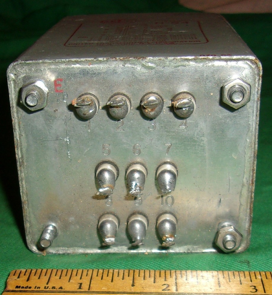 UTC H-94 Silicon Rectifier Transformer Good Clean Condition Tests OK! (1960)