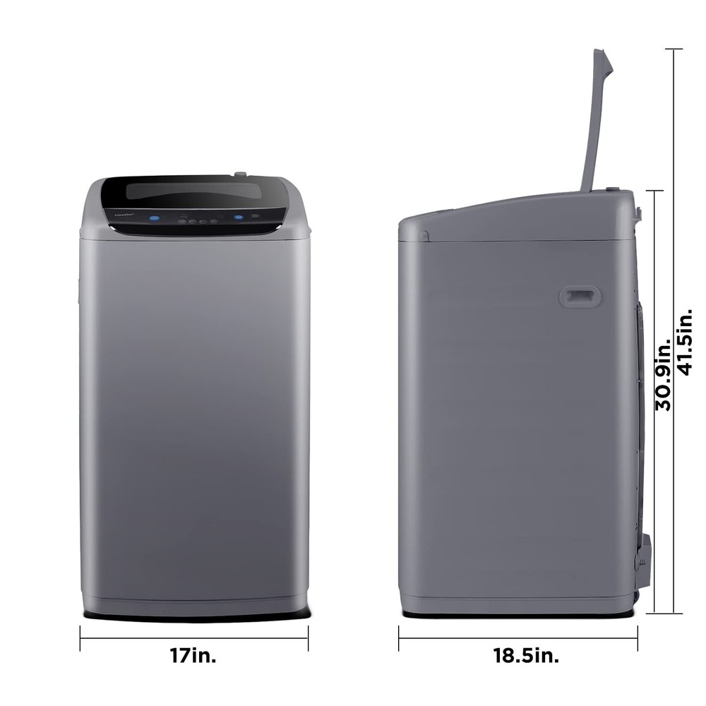 Comfee Portable Washing Machine, 0.9 cu.ft Compact Washer With LED Display, 5...