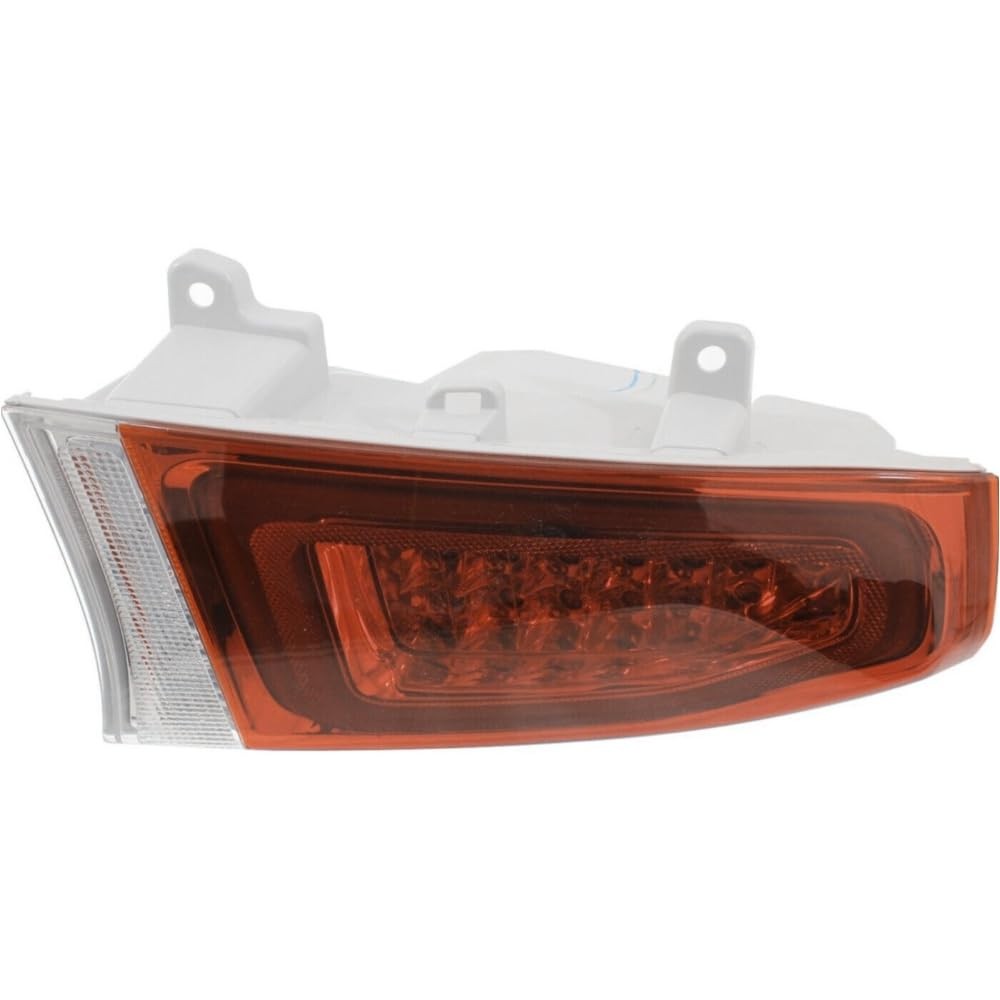Taillights Set 2 Left Right Red Clear Chrome Easy Install 68400325AA