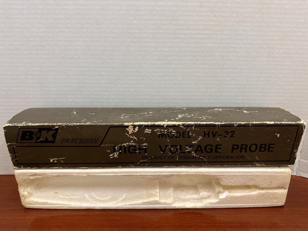 BK Precision HV-32 High Voltage Probe Meter 0 - 32 Kv Excellent Condition!!