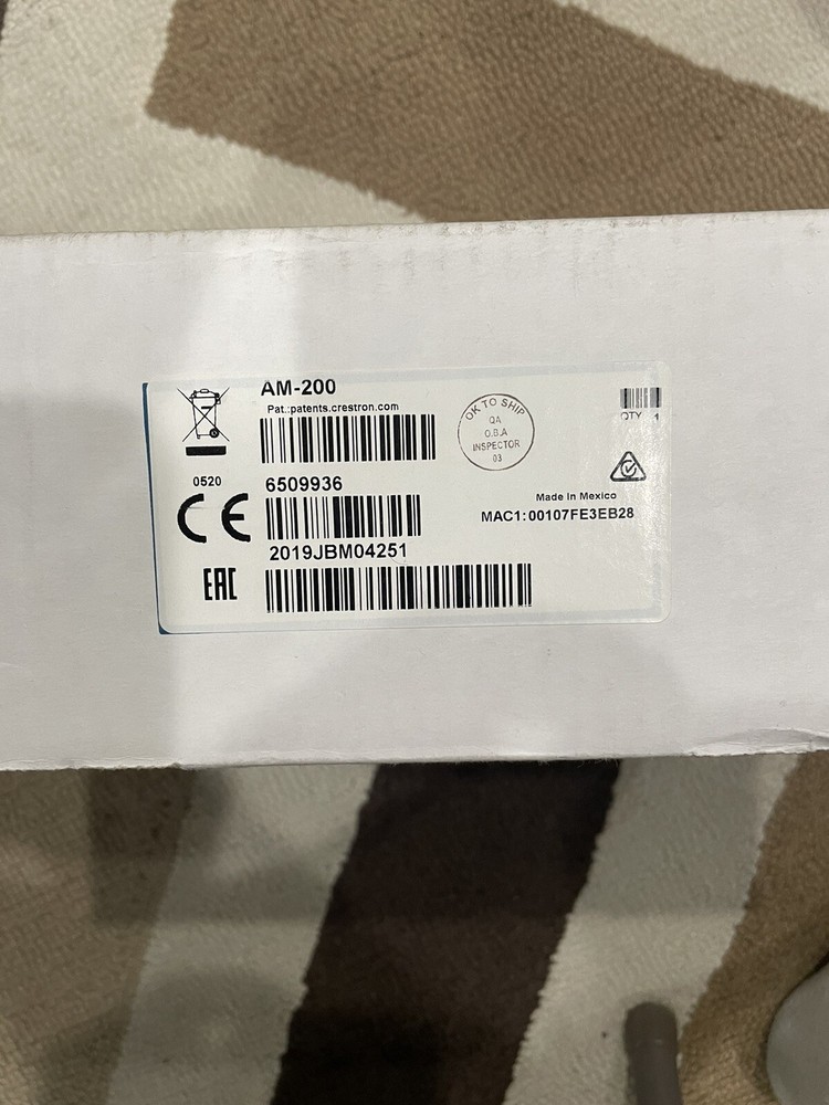 NEW Crestron AM-200 AirMedia Presentation System