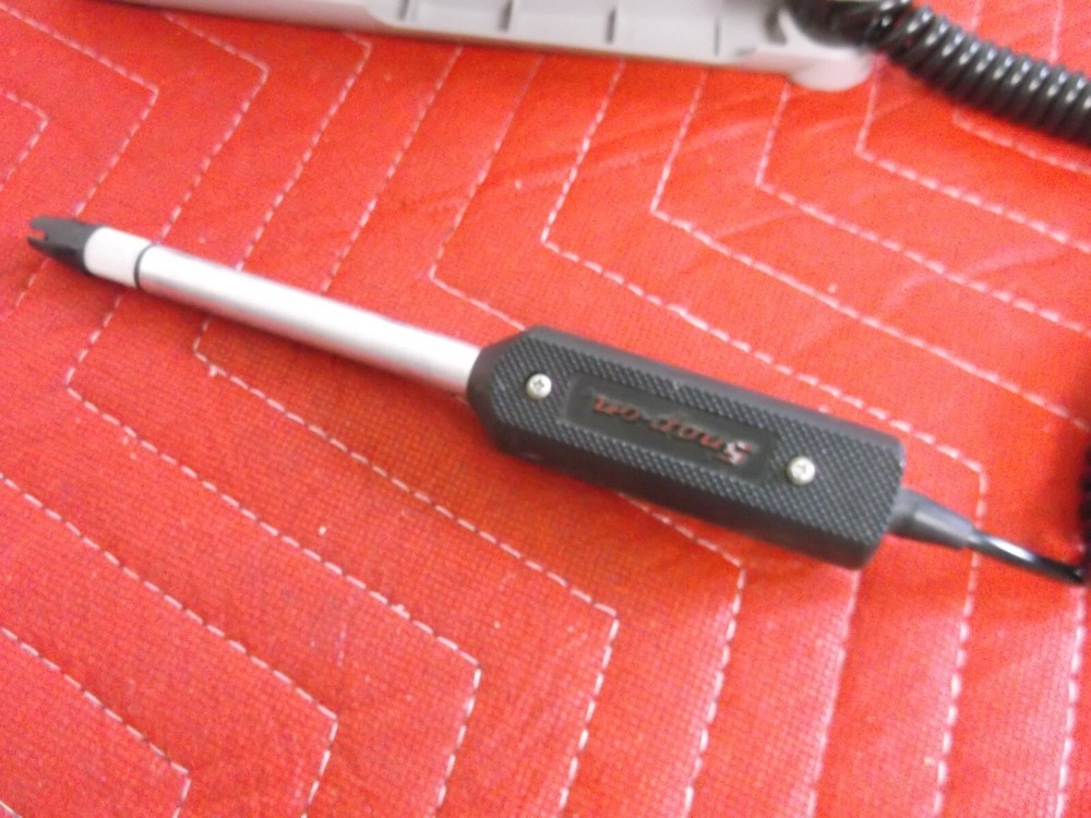 SNAP ON ACT-5500 REFRIGERANT LEAK DETECTOR WORKING