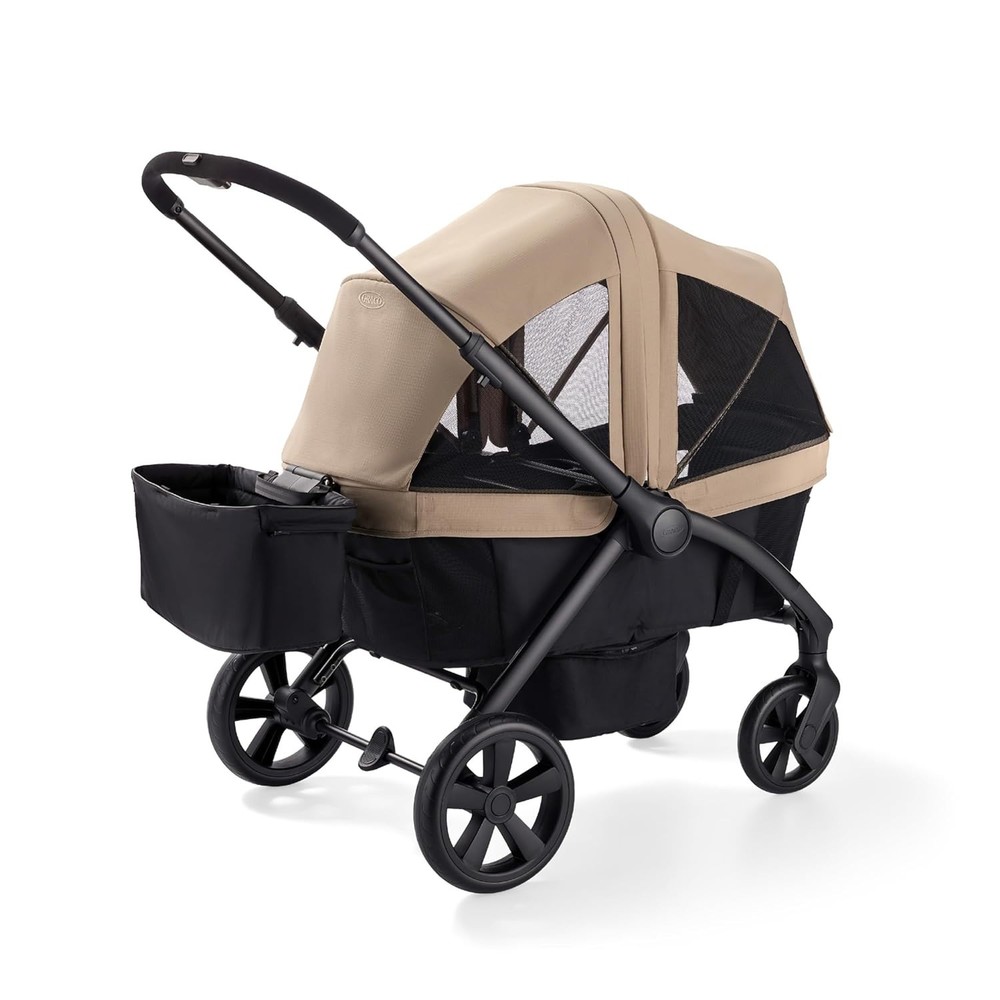 Graco Ready2Roll Stroller Wagon - All-Terrain Stroller Wagon for 2 Kids,