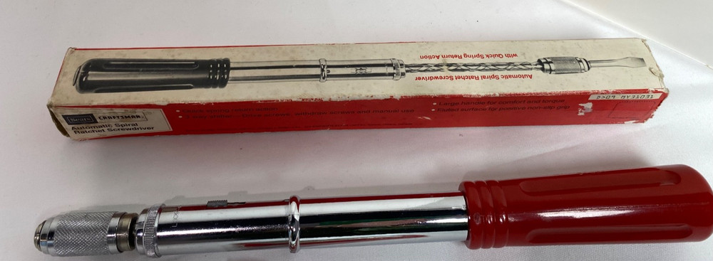 Sears Craftsman 19" Automatic Spiral Ratchet Screwdriver