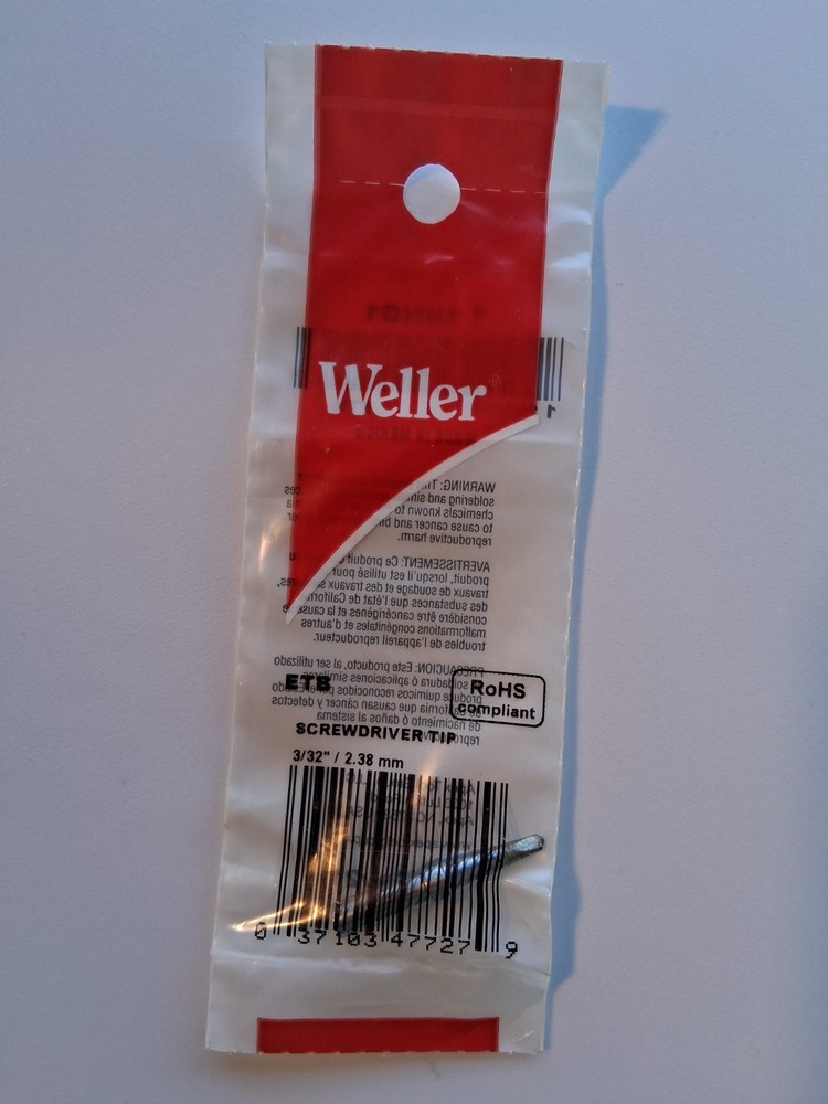 Weller ETB 3/32" x 2.38mm Screwdriver tip