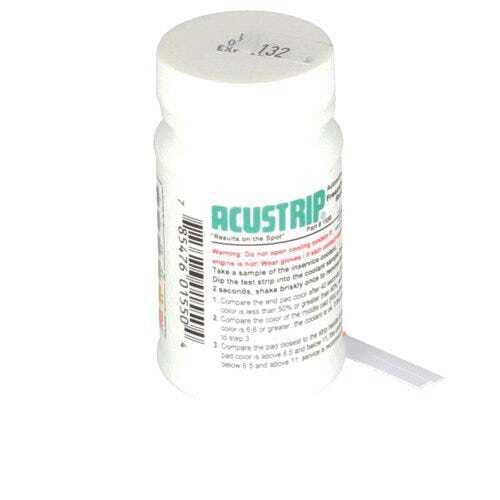 Coolant PH Test Strips fits Fluids/Chemicals/Oil/Additives Antifreeze