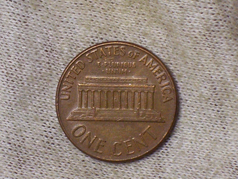 1967 RIM CUD COPPER LINCOLN CENT B671