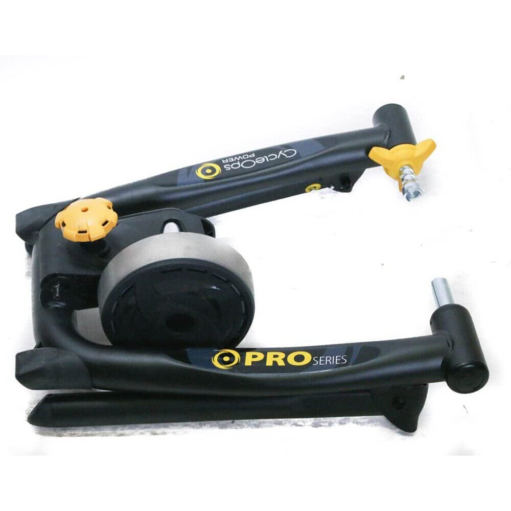 CycleOps PowerBeam Pro Pre-Assembled Bluetooth Electronic Smart Trainer, Black