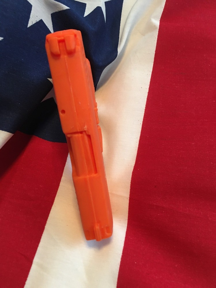 Rubber Training Gun Model Orange Rubber Training Pistol