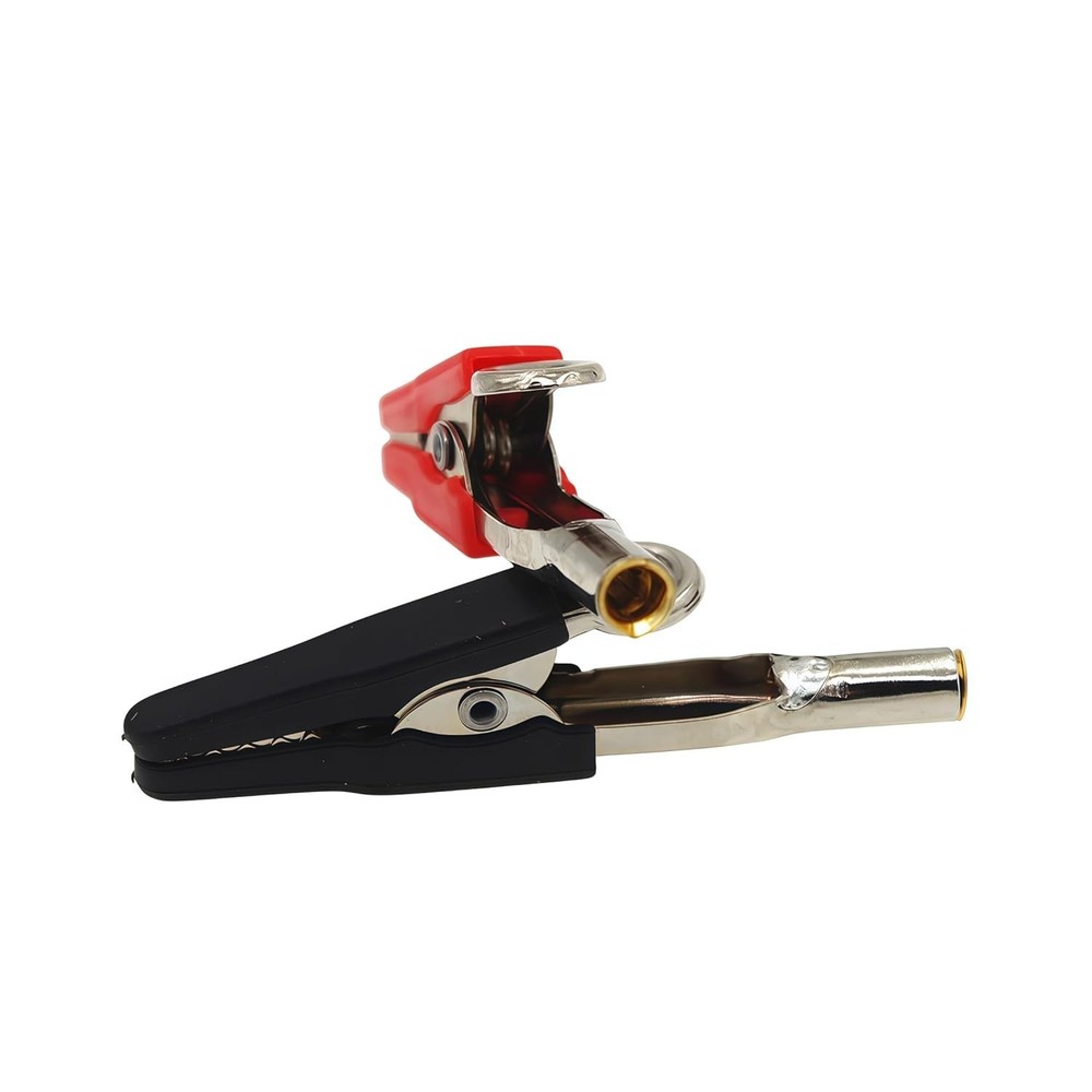 Lightweight Insulated Alligator Clips - Essential for Safe Electrical Testing