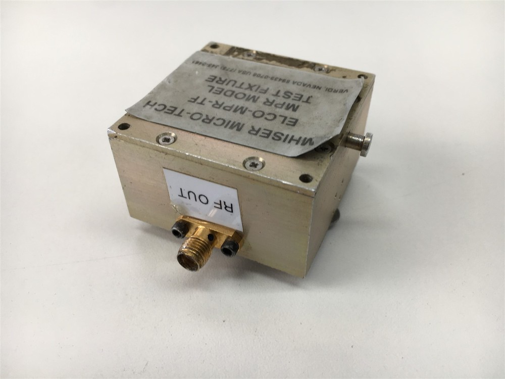 Emhiser Micro-Tech ELCO-MPR-TF MPR Model Test Fixture