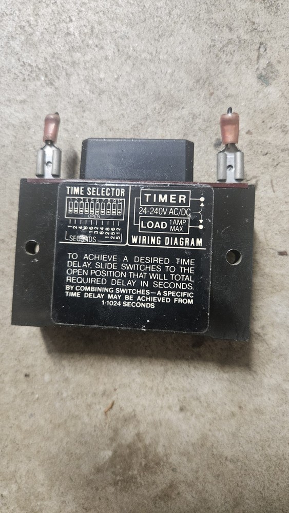 Artisan Model 438 USA Time Capsule Adjustable Timer Switch