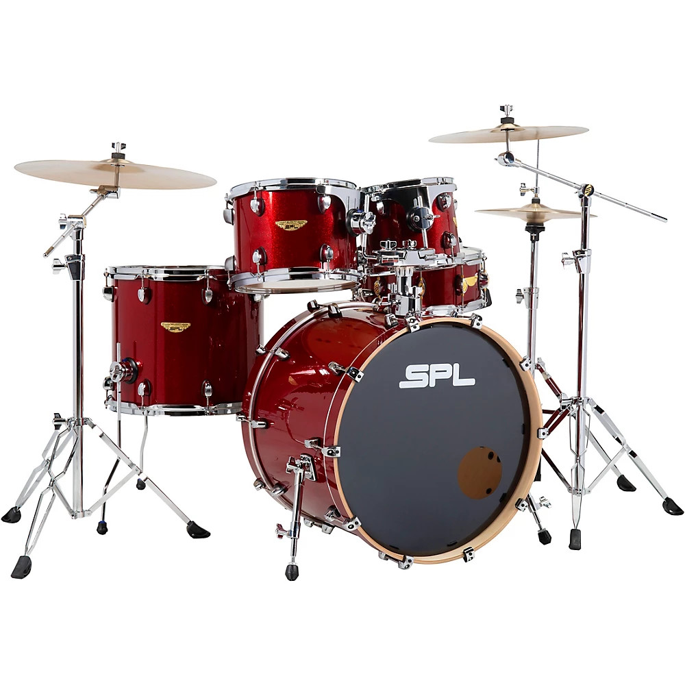 Sound Percussion Labs Velocity 5-Piece Shell Pack Ruby Sequin Refurbished