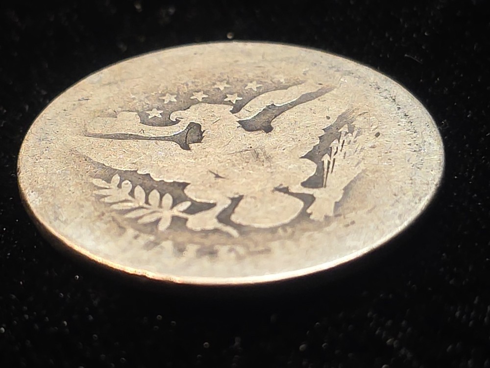 1898 O US Barber half dollar 90% Silver Circulated