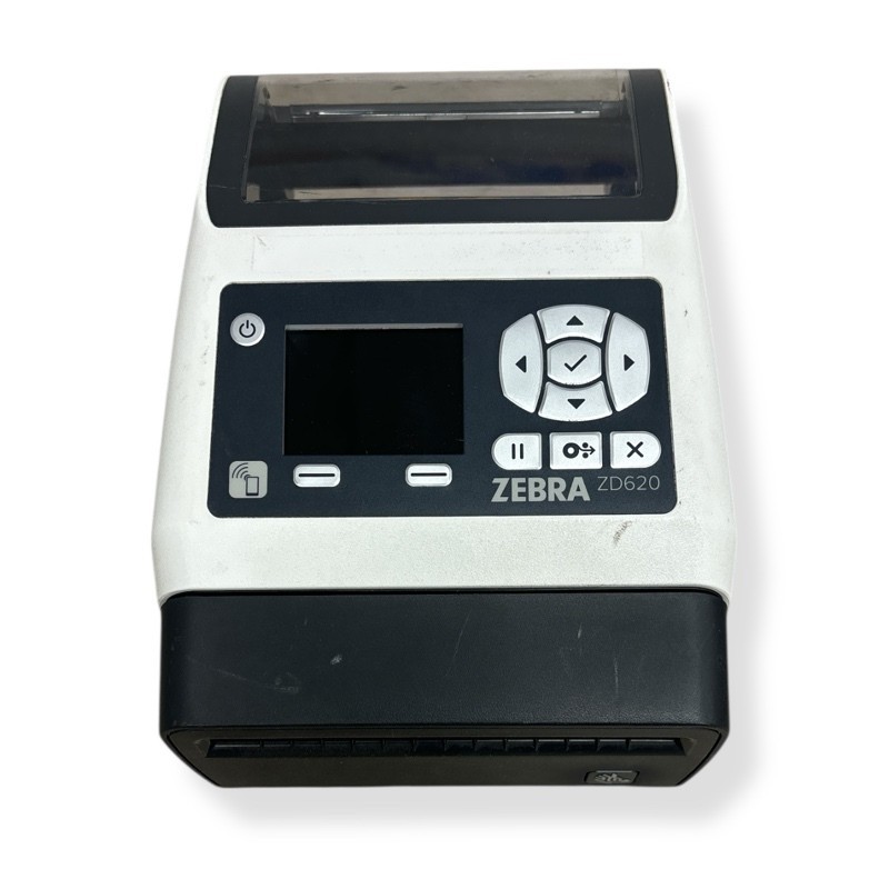 Zebra ZD620 Thermal Direct Label Printer USB Serial Ethernet Printer -w/ Adapter