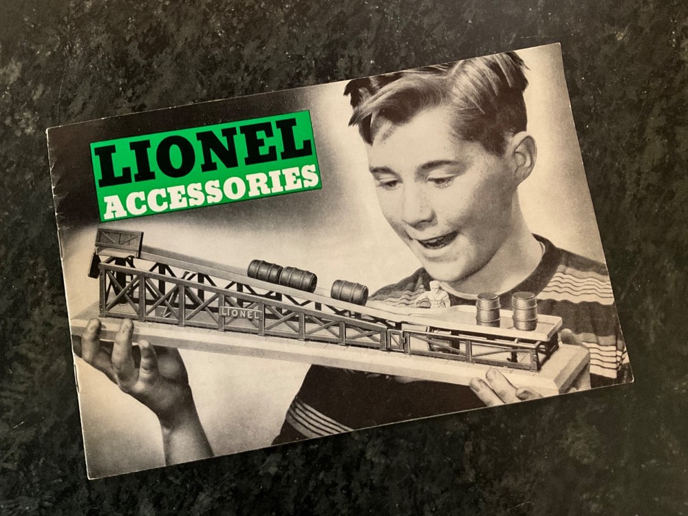 1954 Lionel Train Accessories Catalog