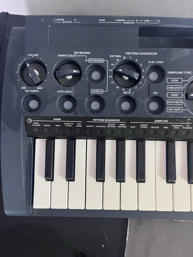 KORG MS1 microSAMPLER SAMPLING KEYBOARD WITH MANUAL Free Shipping