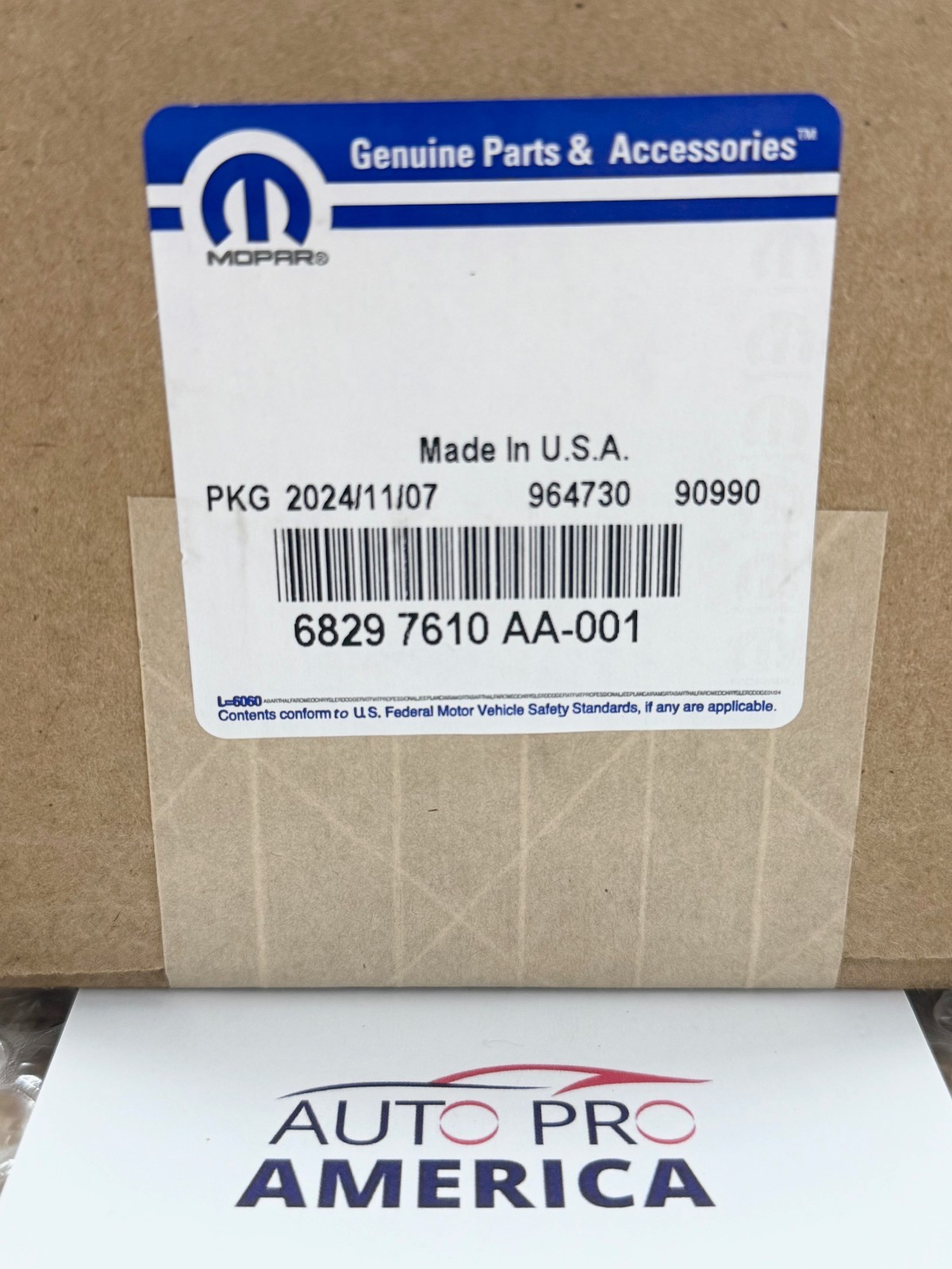 2018-2025 JEEP WRANGLER JL GLADIATOR INTERIOR REAR VIEW MIRROR 68297610AA OEM