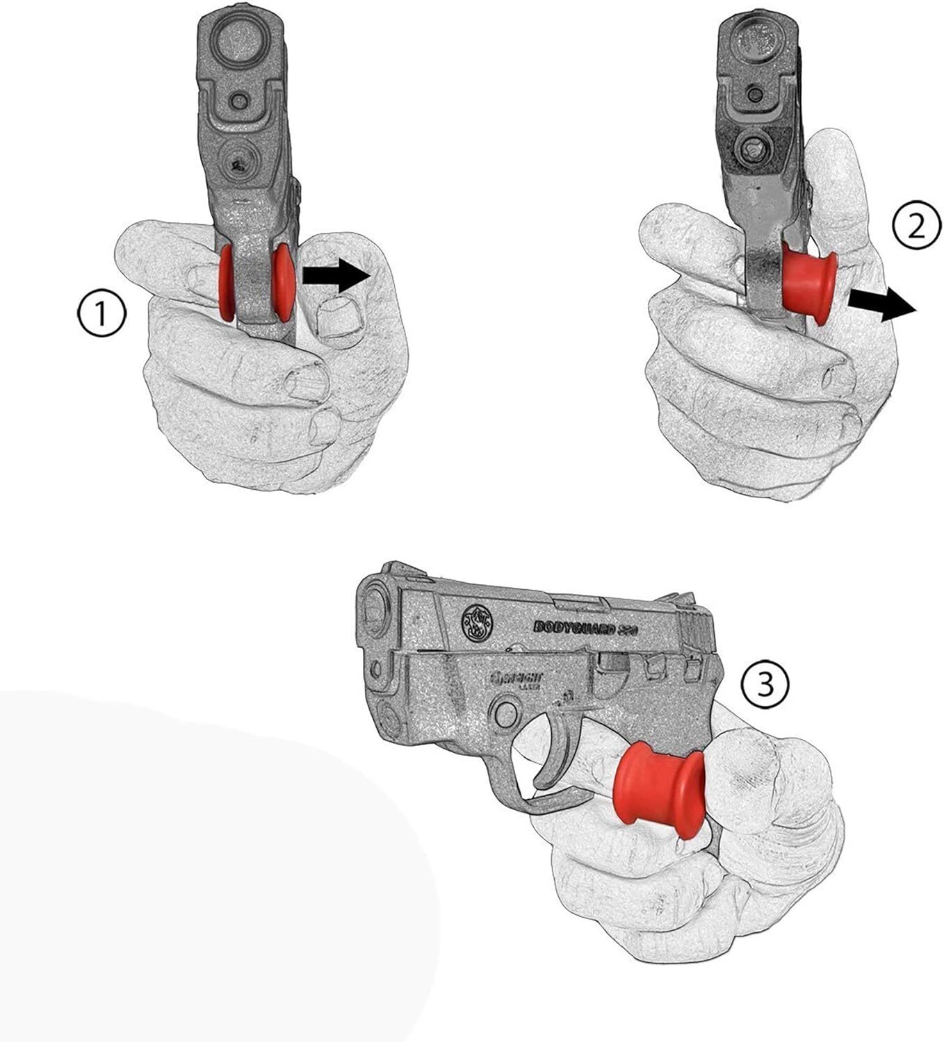 Garrison Grip Trigger Stop Holster Fits Ruger LC9 LC9s EC9 EC9s MAX-9 & LC380