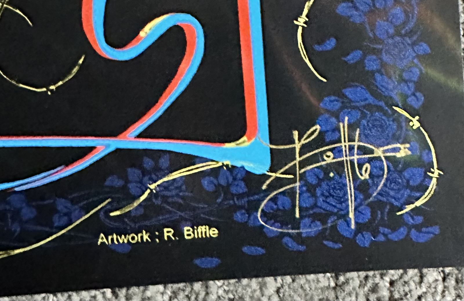 DEAD & COMPANY SPHERE VEGAS FOIL 2024 ORIG SILKSCREEN CONCERT POSTER BIFFLE LAVA