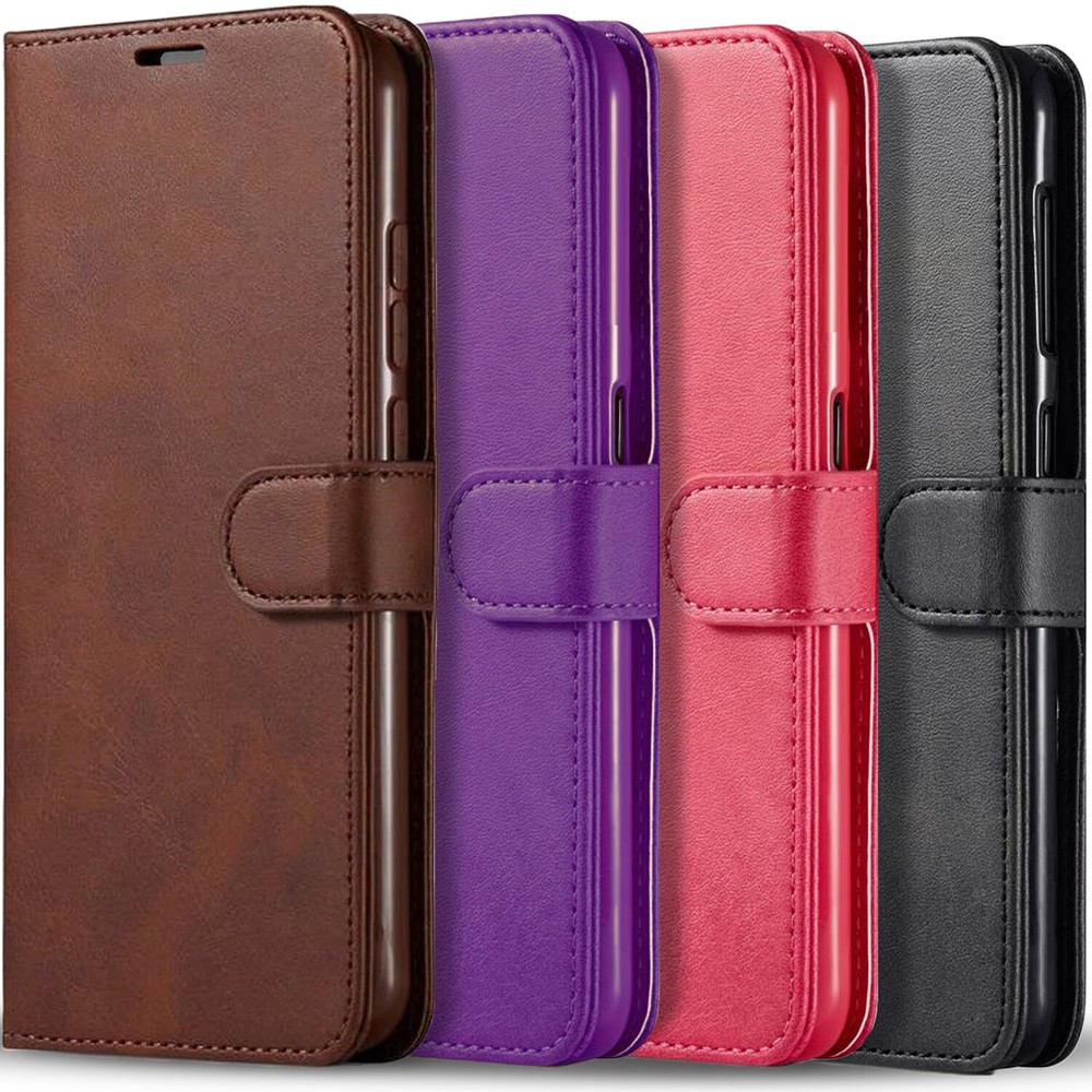 For iPhone XR Case /XS Max Phone Cover Shockproof Wallet With Screen Protector