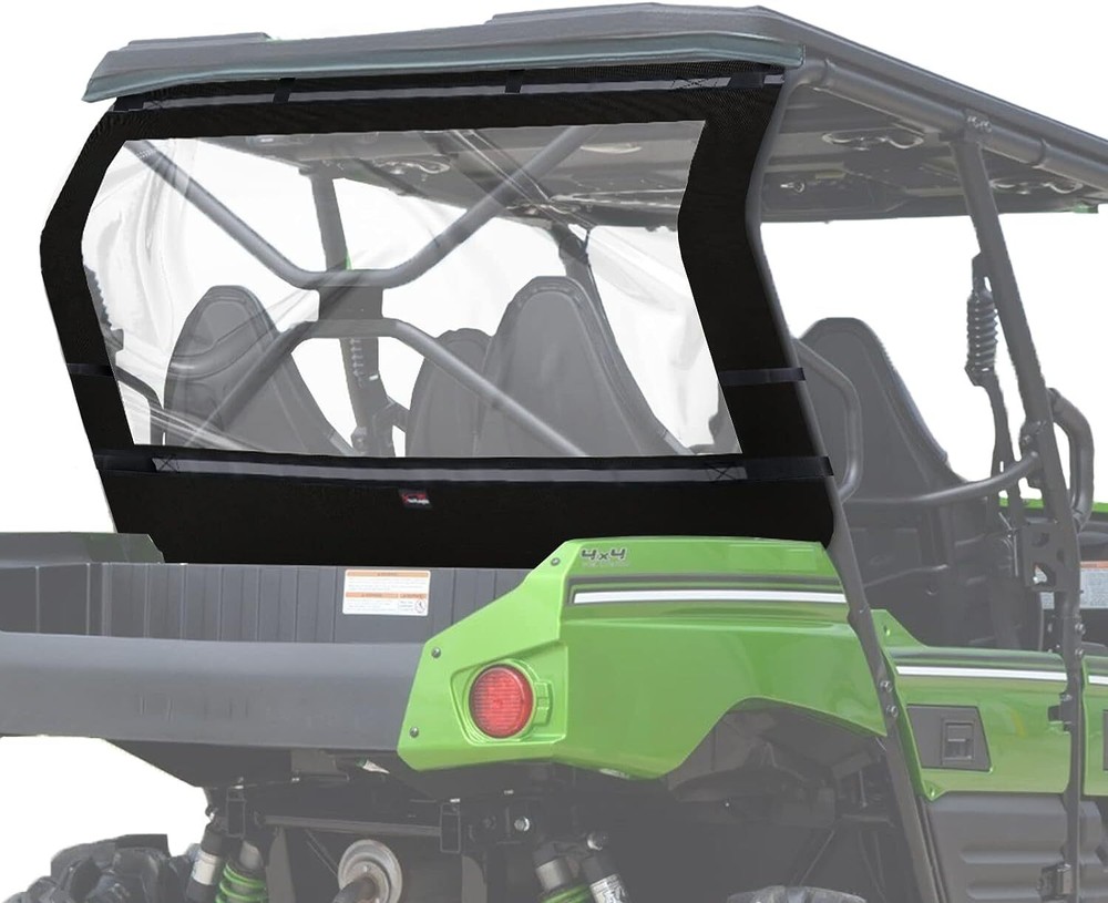 UTV Rear Window Windshield Back Windscreen for 2014-2023 Kawasaki TERYX4 800