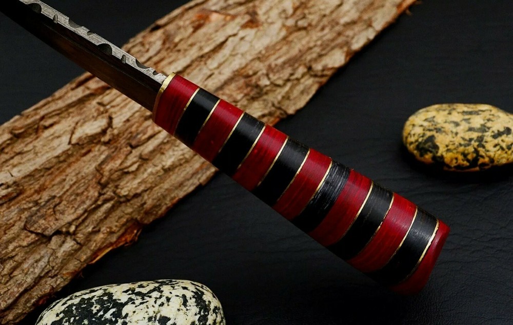 8 inches Celtic Scottish Dirk SGIAN DUBH DAGGER Bone Handle Knife.