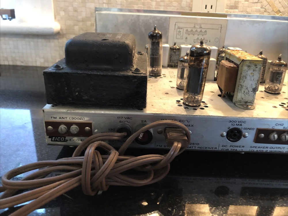 Mint EICO Classic Series 2510 FM Stereo Receiver Perfect Working Condition