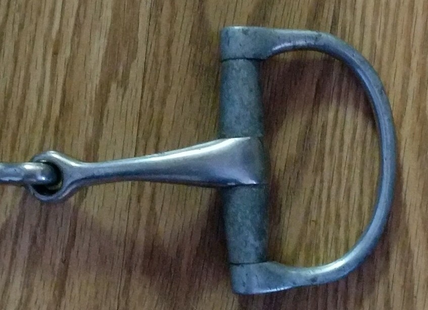 Eggbut Dee Ring Snaffle Bit 5 inch Western English Bit