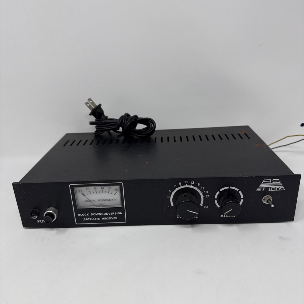 Vintage Anderson Scientific ST-1000 Block Down-Conversion Satellite Receiver