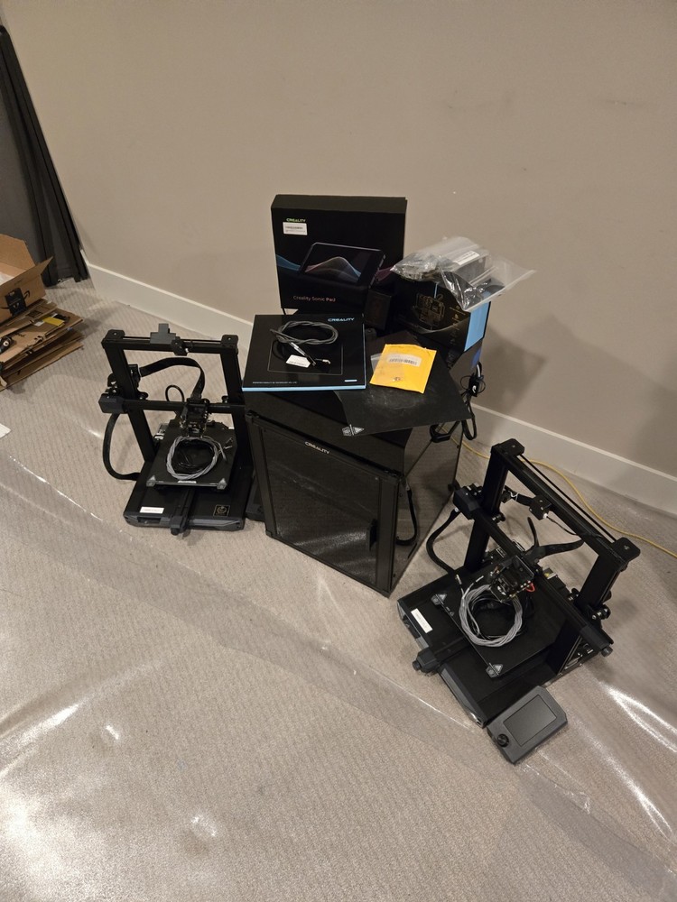 3 Printers | Ender 5 S1 | Ender 3 S1's | Sonic Pad | $1700 VALUE!!!