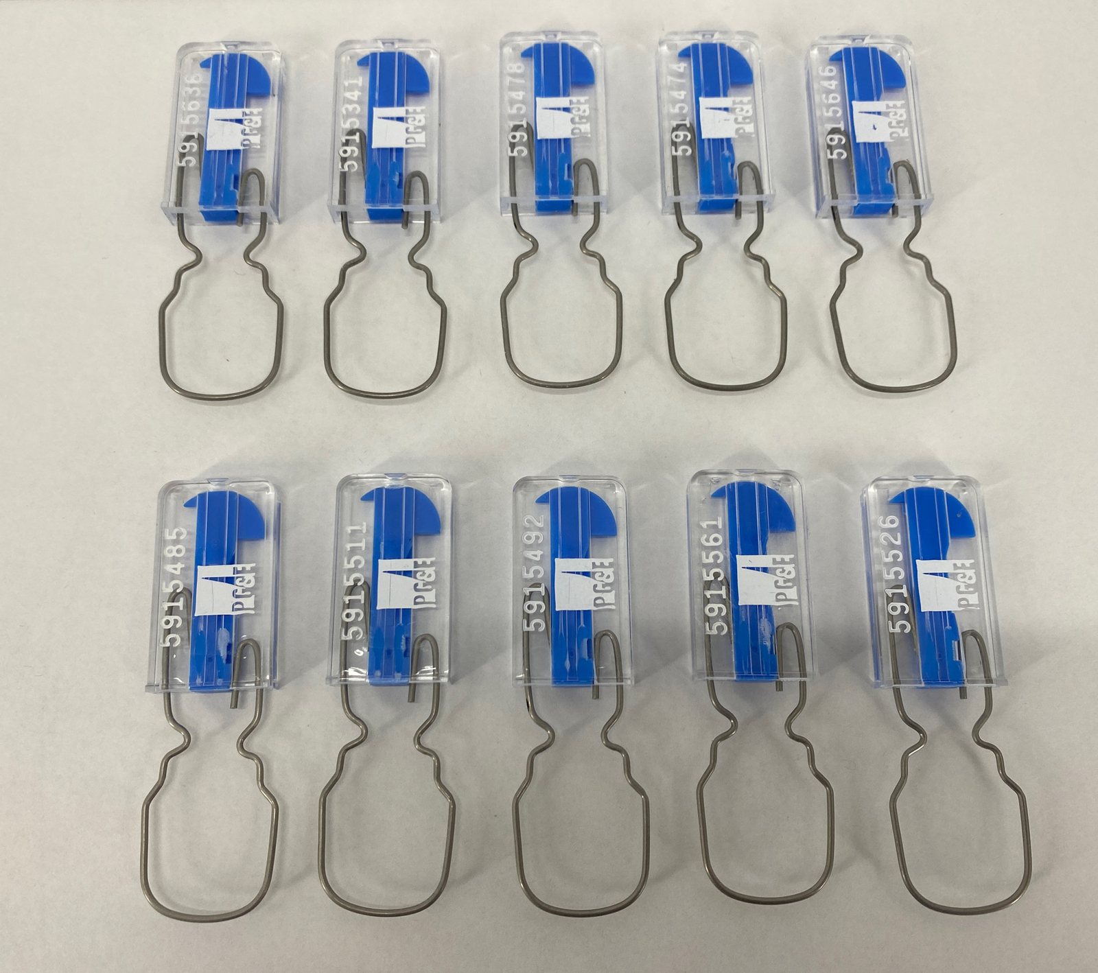 LOT OF 30 Enduro Seal Electric Meter Security Seal Wire Padlock Security Seals