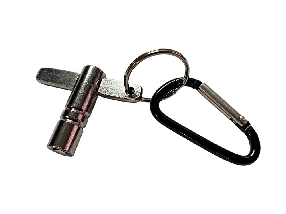 Drum Key Keychain – D-Clip Quick Access Tuning Tool for Drummers