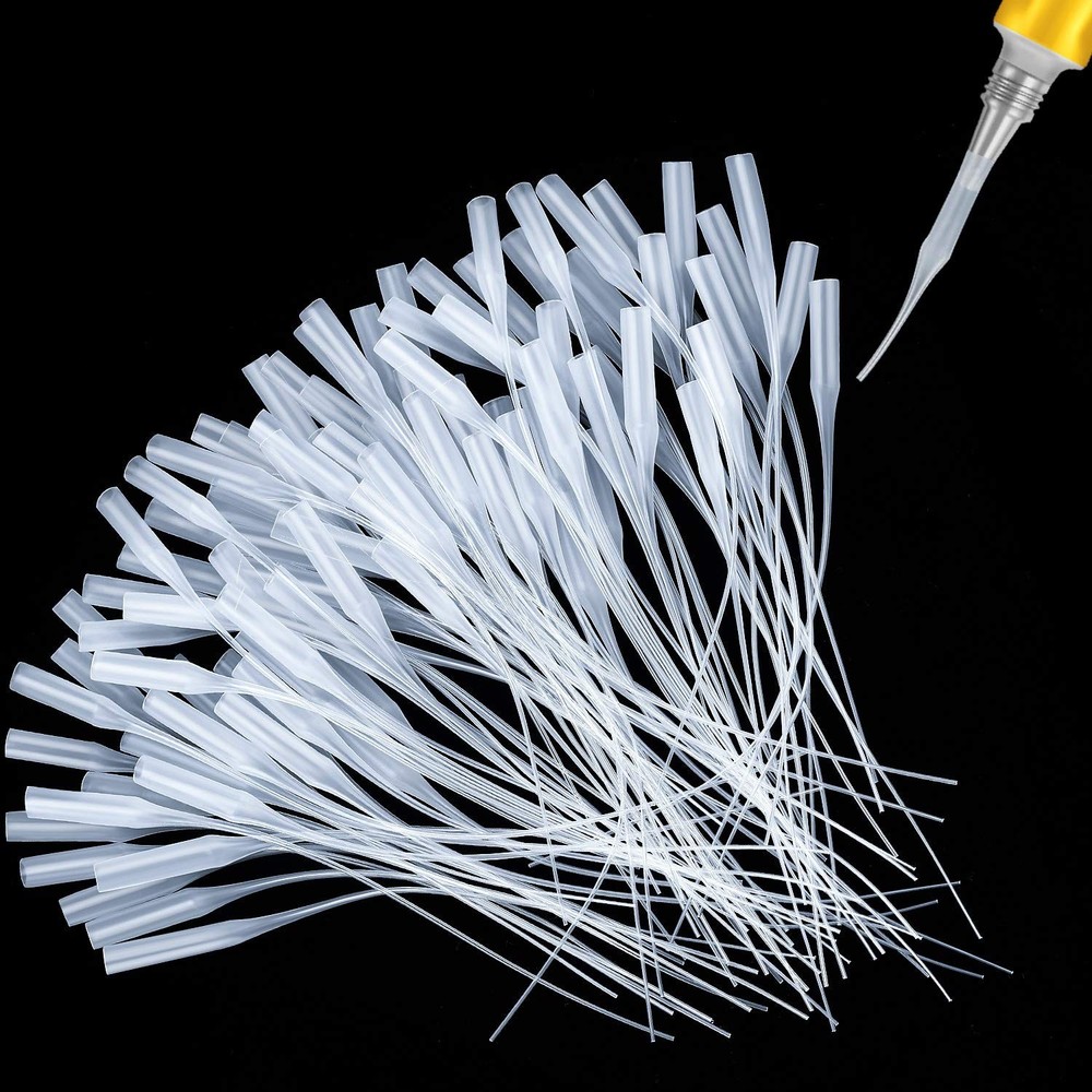 200 Precision Glue Micro-Tips - Ultimate Control for Arts & Crafts Applications